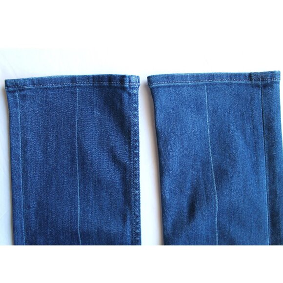 MOTHER The Pixie Rider Ankle Jeans 27” / Size 26 / Taxi! Blue High Rise Denim - Picture 10 of 12
